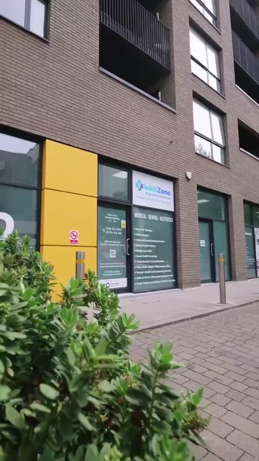 Wellzone Clinics exterior on Bakery Street